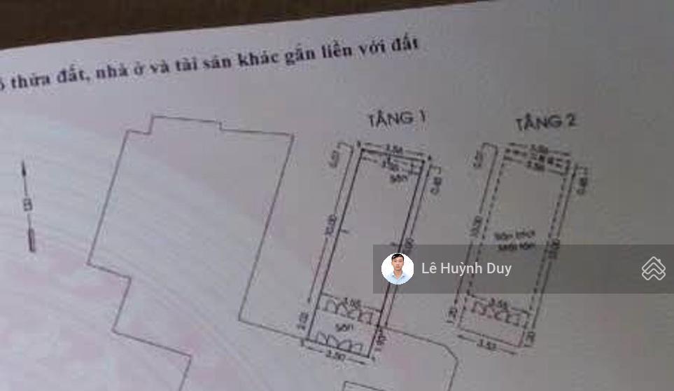 Sát phan đăng lưu  6,5 tỷ  3,5 x 13m  vuông đẹp