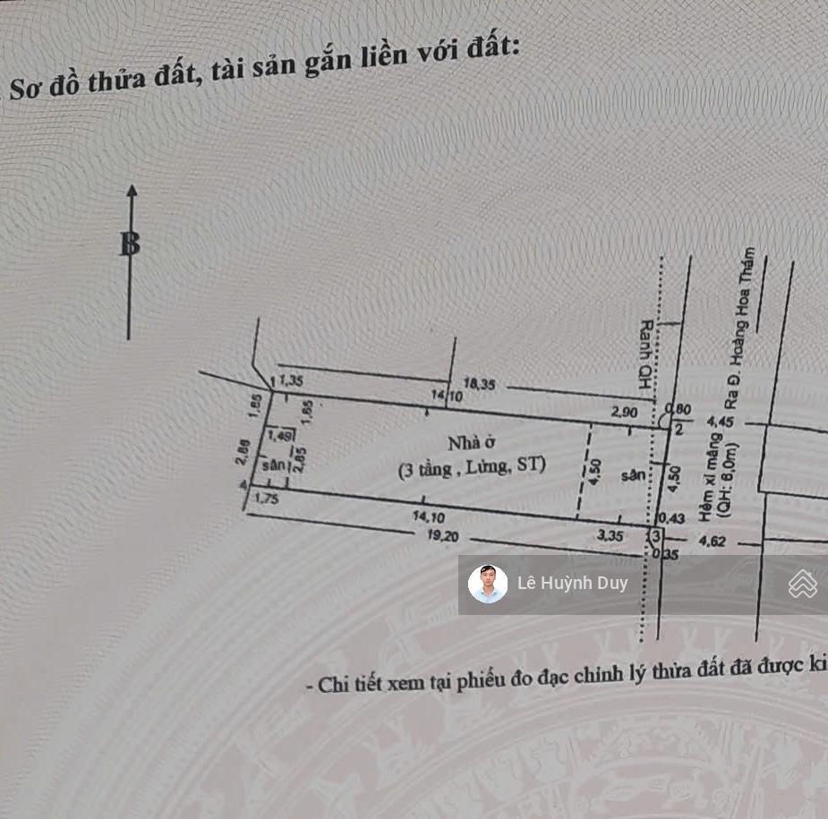 90m2  hẻm xe hơi  hoàng hoa thám phú nhuận  5 tầng  chính chủ lâu đời  ngang 4,55m  16,5 tỷ