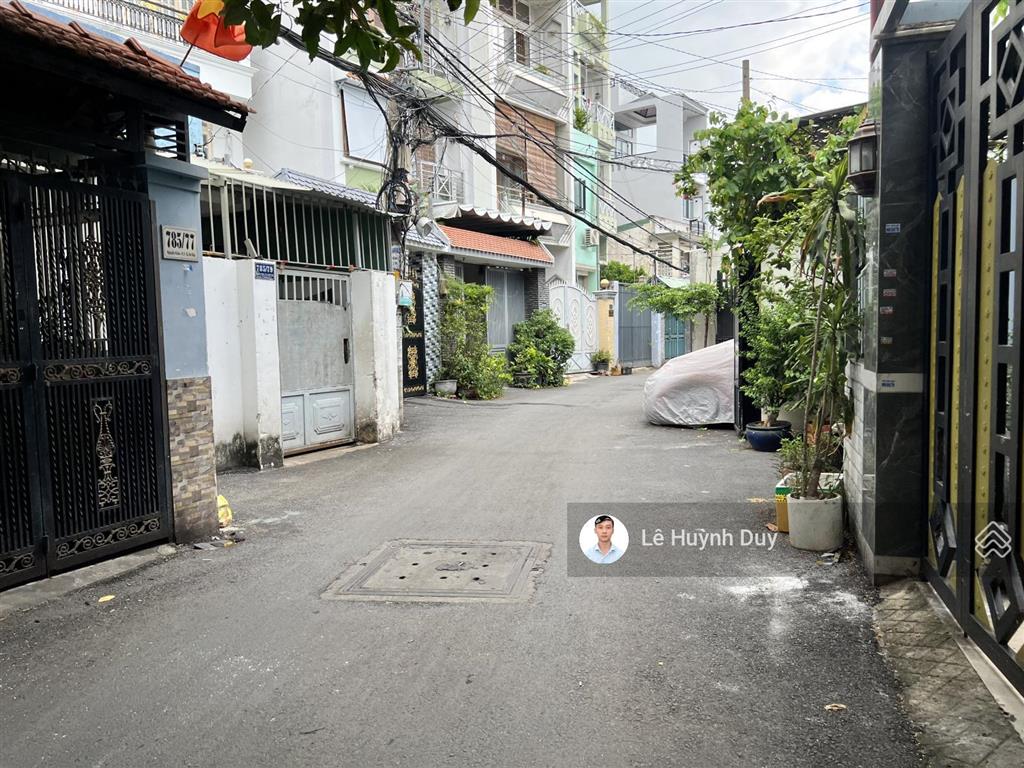 60m2  8,9 tỷ  6x10m  xe hơi thông, ngủ nhà  ngay công viên gia định  dòng tiền 60tr