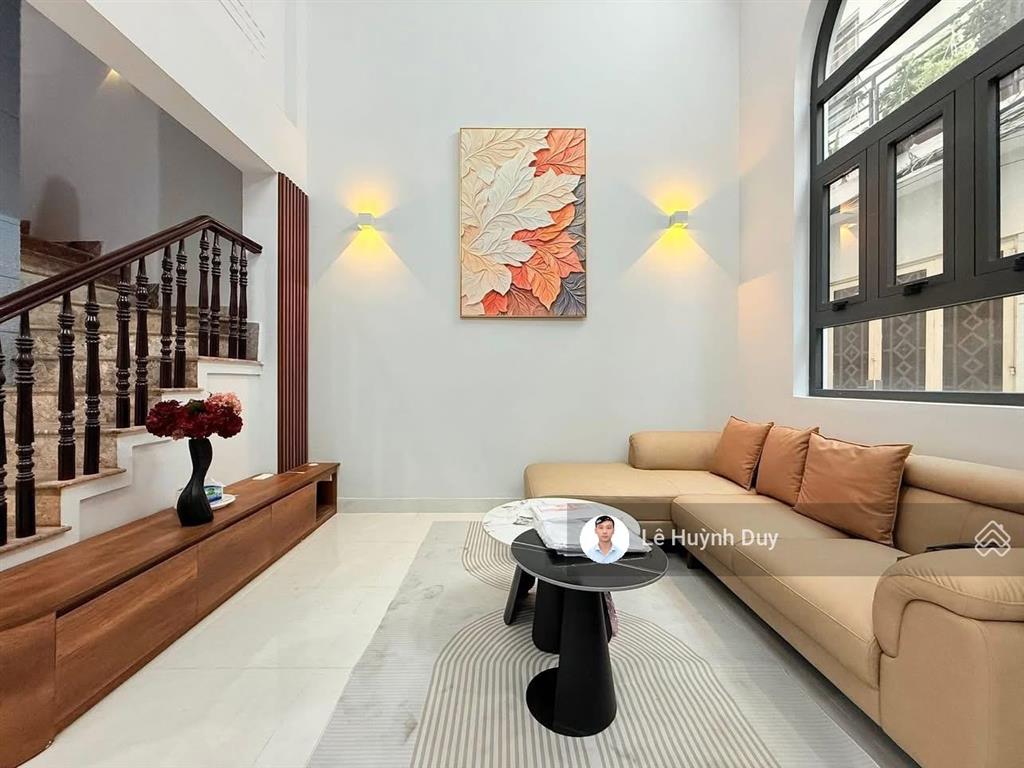 Ngang 5m x 10,5m  sổ vuông  hồ biểu chánh  hẻm xe hơi  4 tầng  11,7 tỷ