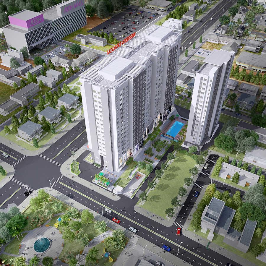 Chính chủ cần bán căn hộ moonlight park view, q. bình tân, 63m2, 2pn, giá 3,4 tỷ, 0938 861 ***