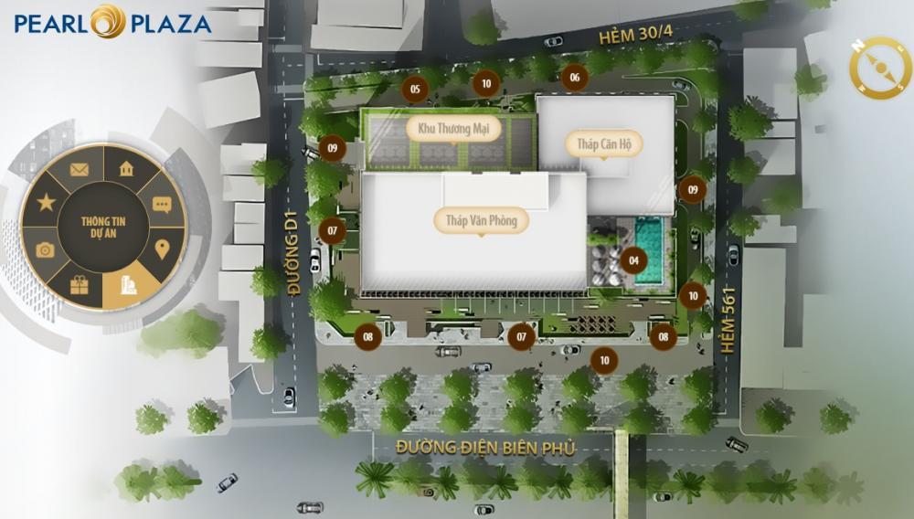 Chính chủ bán lỗ căn hộ pearl plaza , q.bình thạnh , 125m2, 3pn , giá 11 tỷ , sổ ,  0901 716 ***