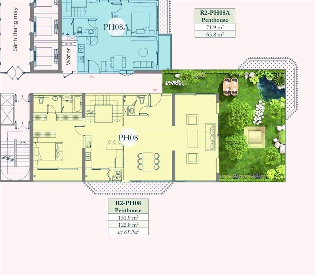 Bán căn penthouse siêu rộng hơn 300m2 siêu rộng tại khu vip nhất tại ecopark  onsen  lanmark