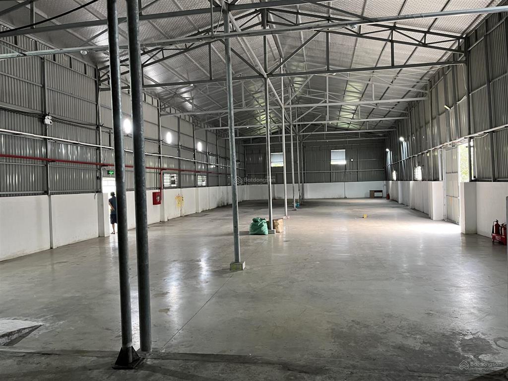 Cho thuê 1500 m2 kho xưởng tại thái bình, có pccc, có trạm điện 450kva giá tốt