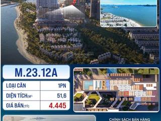 Bán condotel 1pn giá tốt tại aria bay tower, hạ long, 4 tỷ vnd, 51.6m2