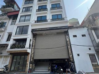 Toà văn phòng cạnh công viên, 100m2 8 tầng thang máy vỉa hè 3m, dòng tiền 100tr/th, giá 39.5 tỷ