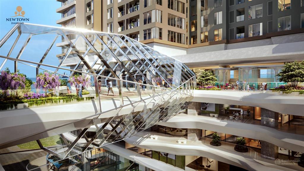 Cơ hội hiếm  sở hữu căn hộ mặt biển 2pn giá hời newtown diamond  sổ hồng lâu dài  ck đến 12%
