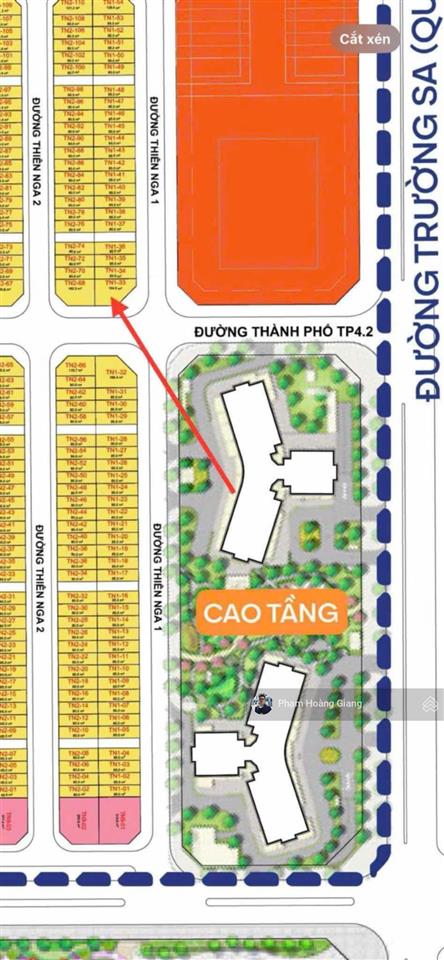Chính chủ gửi bán căn liền kề góc tn1  3x, đối diện 2 tòa chung cư vip nhất vin cổ loa, giá 90 tỷ