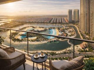 Căn studio ngang giá cđt tại masteri grand coast tầng trung cao view trực diện hồ tạo sóng