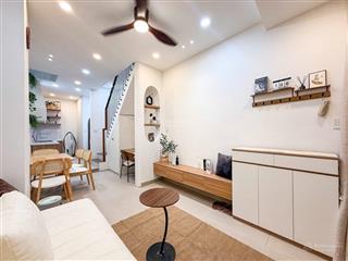 Nhà mới 4 tầng thiết kế đẹp ở ngay  đường phan văn trị  quận 5 6.95 tỷ