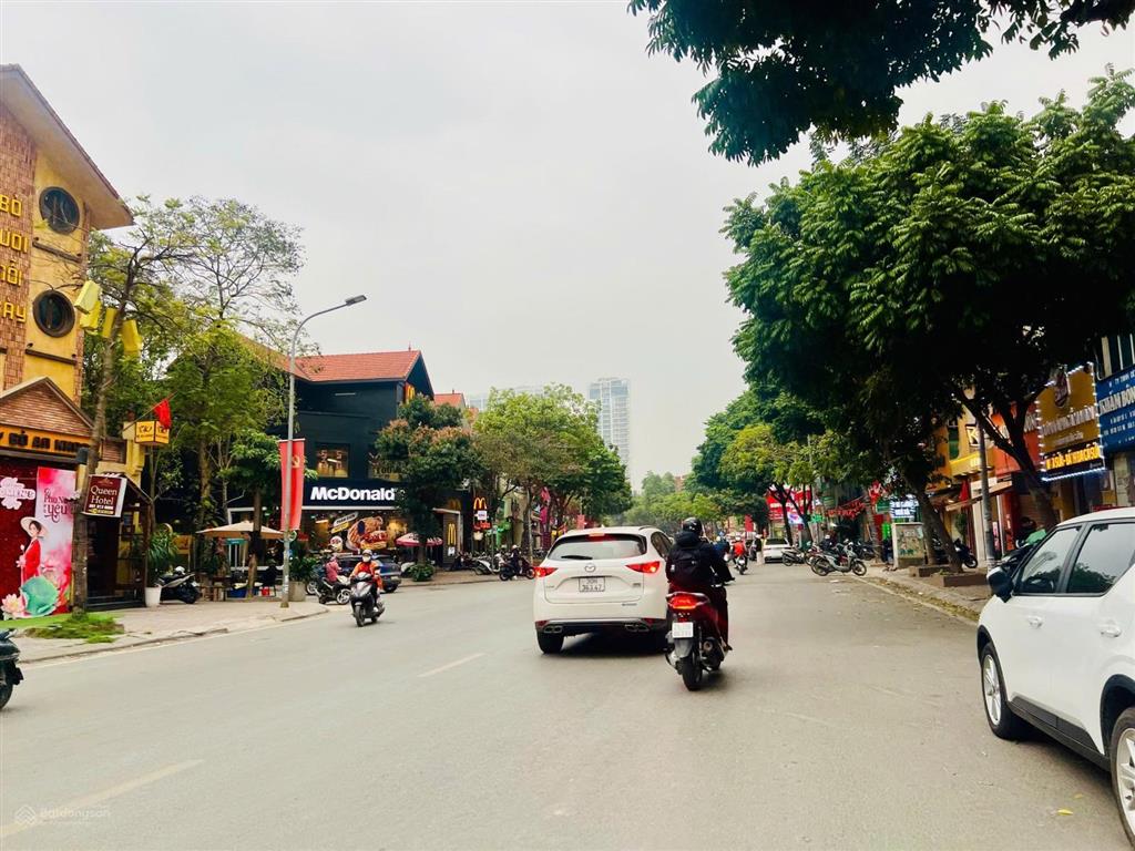 Phân lô mỗ lao 45m, 2 mặt đường vỉa hè, ô tô tránh, xây vp ccmn. giá đầu tư