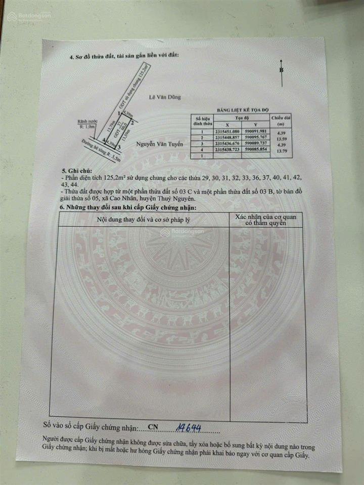Lô góc mặt đường tại phường lê ích mộc, thủy nguyên. diện tích 60m2, giá 750 tr, đường 6m