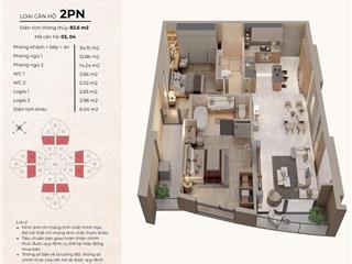 Cực hiếm! bán căn 82m2 bc đông nam the queen giá 8,6 tỷ chỉ vào 30% còn lại hỗ trợ vay ls 0%