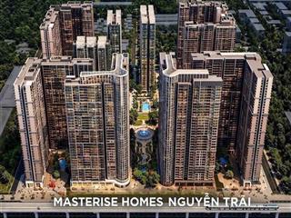 "sốc" giá masterise cao xà lá chỉ từ 122tr/m  tốt hơn royal city!