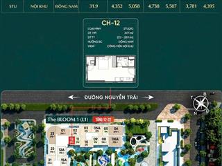 Studio cao cấp chỉ từ 3,7 tỷ tại lumière hanoi seasons garden  trung tâm nguyễn trãi