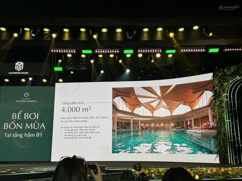 Studio cao cấp chỉ từ 3,7 tỷ tại lumière hanoi seasons garden  trung tâm nguyễn trãi