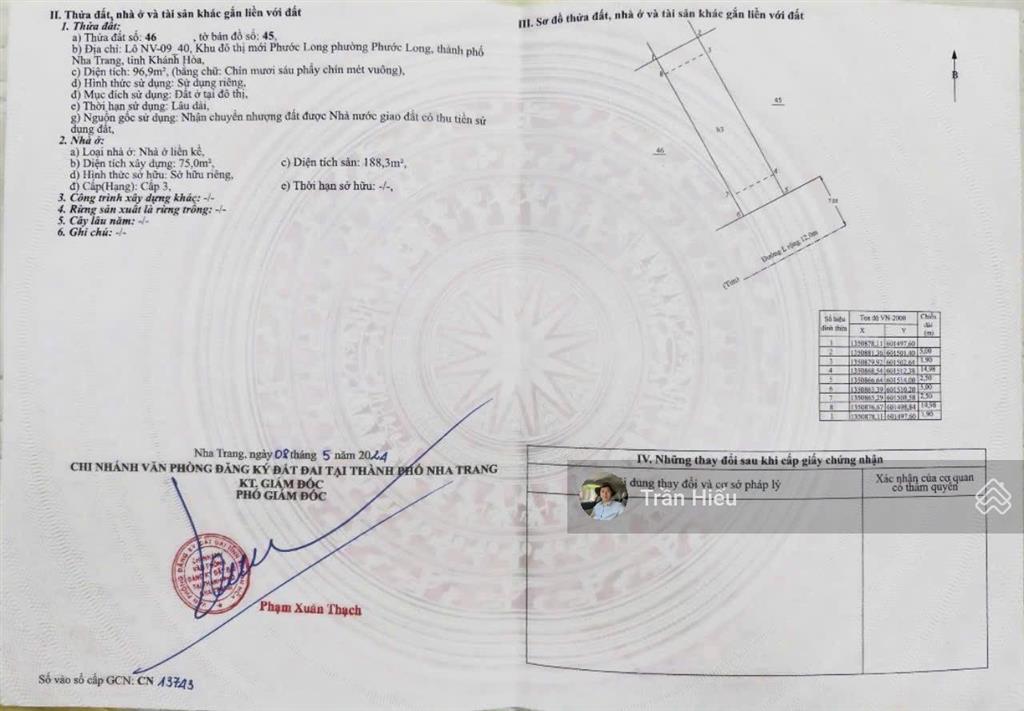 Hàng hiếm nhà 3 tầng đẹp kđt phước long đã có sổ hồng. nhà kiên cố hướng mát mẻ  deal giá tốt