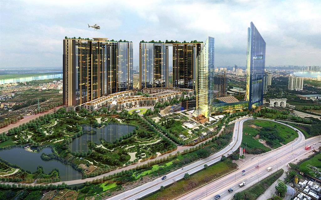 Bán căn liền kề sunshine city diện tích sử dụng 455m2 1 hầm và 3 tầng nổi  giá 53 tỷ 0906 995 ***