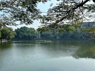 View vườn hoa + hồ đền lừ  2 vỉa hè  kd ngày đêm