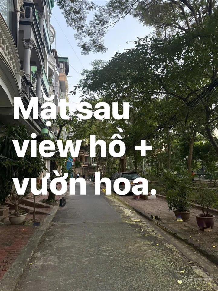 Cần bán gấp view hồ kim đồng 78m2 x 5 tầng 3 vỉa hè, 3 ô tô tránh, kd ngày đêm