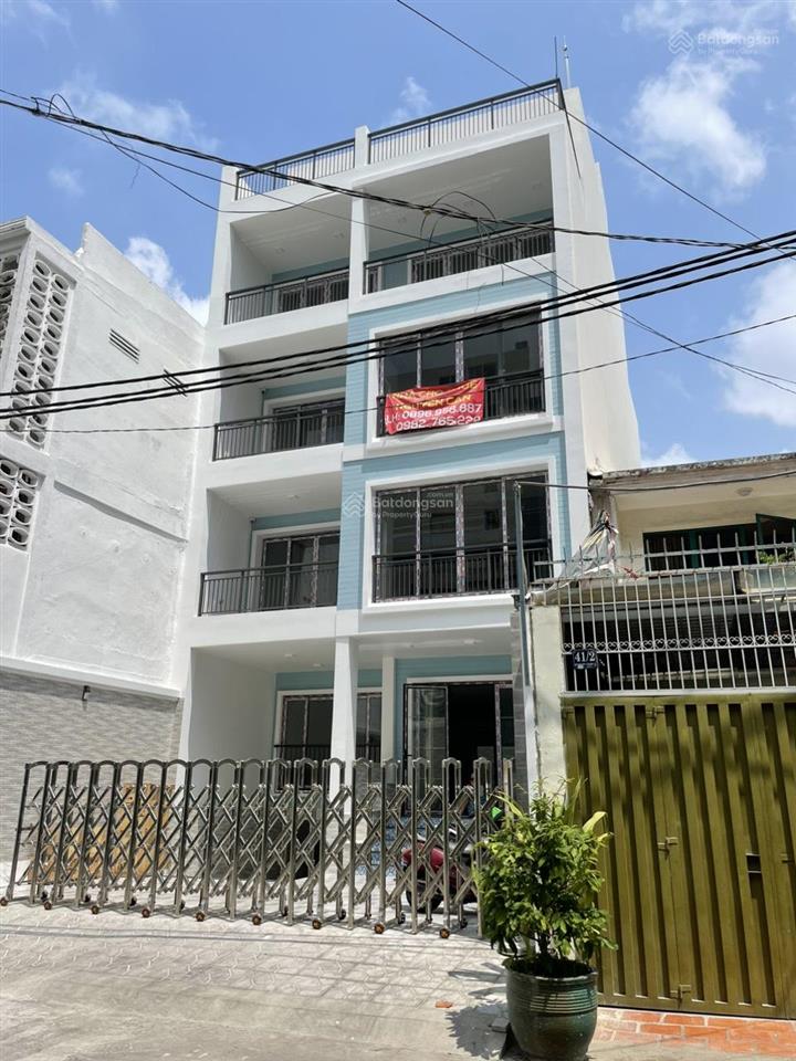 Tòa nhà mới xây cho thuê mặt tiền 14 trần nhật duật gần trần quang khải quận 1 dt 10mx25m