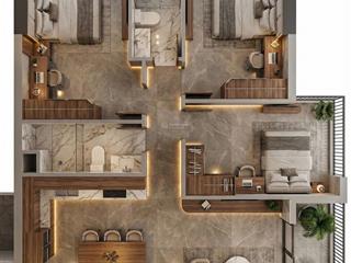 Căn 3pn mã 11.08g | diện tích lớn 96.7m