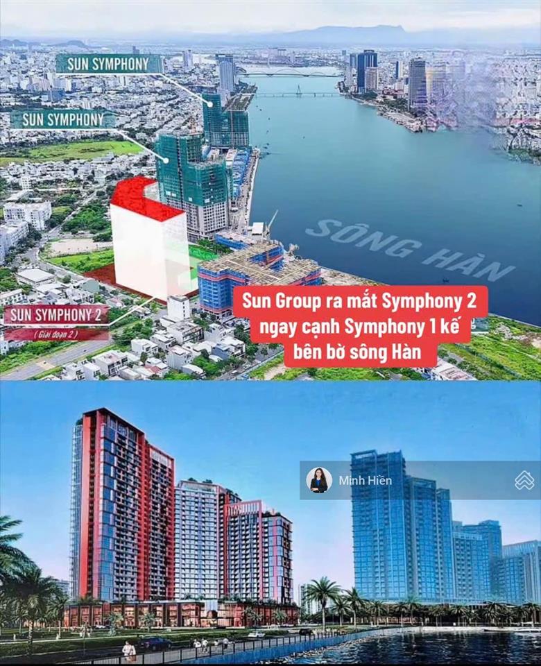 Chính thức nhận booking sun symphony 2  view trực diện sông hàn  pháo hoa quốc tế diff
