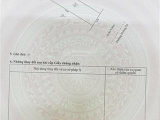 Chuyển nhượng 2 lô đất 2 mặt tiền trước sau, view biển đường hoàng sa  đối diện bãi tắm mân thái