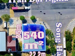 Bán đất lô góc 2 mặt tiền đường trần đại nghĩa và đường song hào, ngũ hành sơn, đà nẵng.