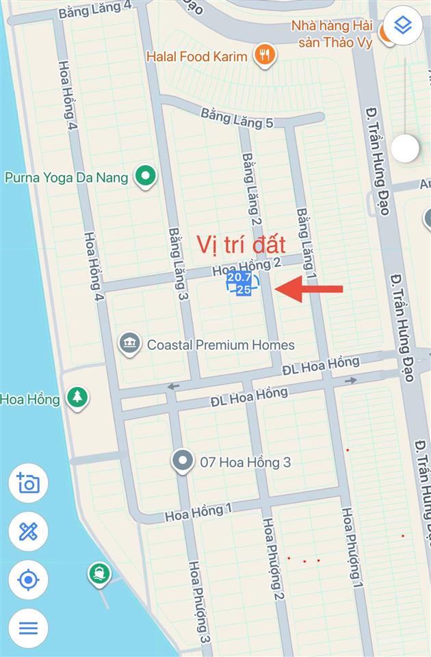 Chuyển nhượng lô góc 2 mặt tiền đường hoa hồng 2 & bằng lăng 2 khu euro village 1