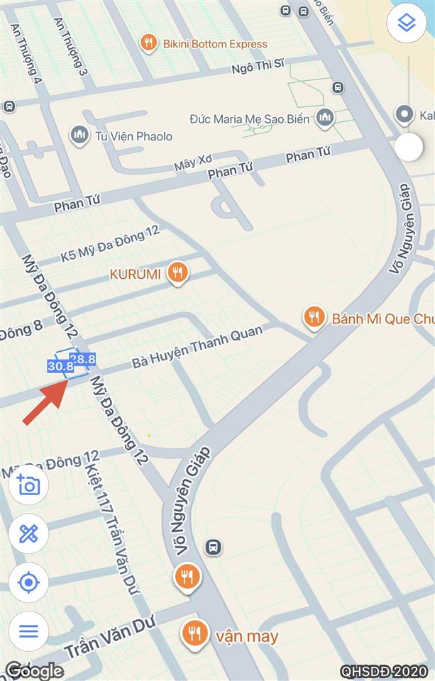 Chuyển nhượng lô góc đường mỹ đa đông 12 & bà huyện thanh quan, hàng limited. mặt tiền rộng 30m