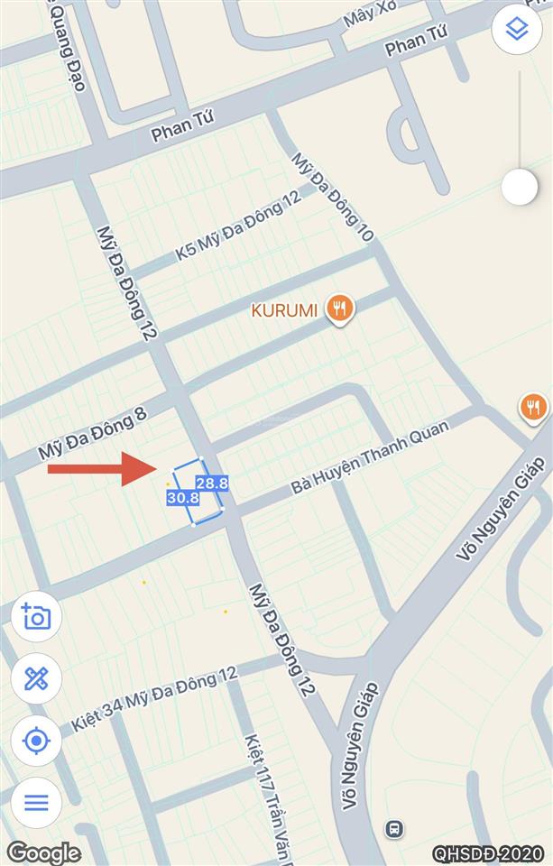 Chuyển nhượng lô góc đường mỹ đa đông 12 & bà huyện thanh quan, hàng limited. mặt tiền rộng 30m