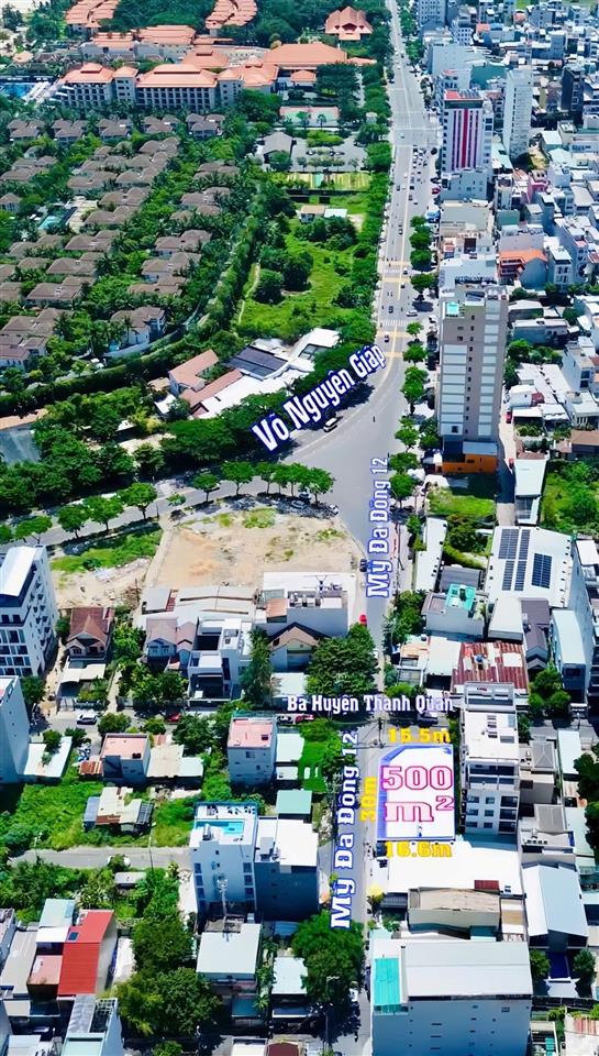 Chuyển nhượng lô góc đường mỹ đa đông 12 & bà huyện thanh quan, hàng limited. mặt tiền rộng 30m