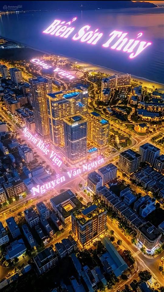 Chuyển nhượng đất 2 mặt tiền đường trường sa  trực diện mặt biển đà nẵng. cách crown 500m