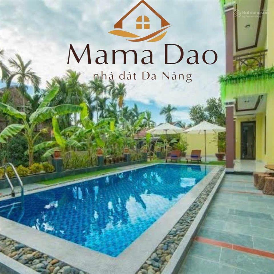 Villa hồ bơi cẩm thanh hội an ngang 17.4m view rừng dừa