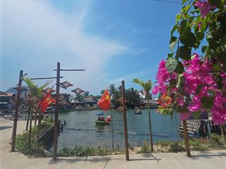 Đất 3 mặt góc hiếm view sông rừng dừa  cẩm thanh hội an ngang gần 17m