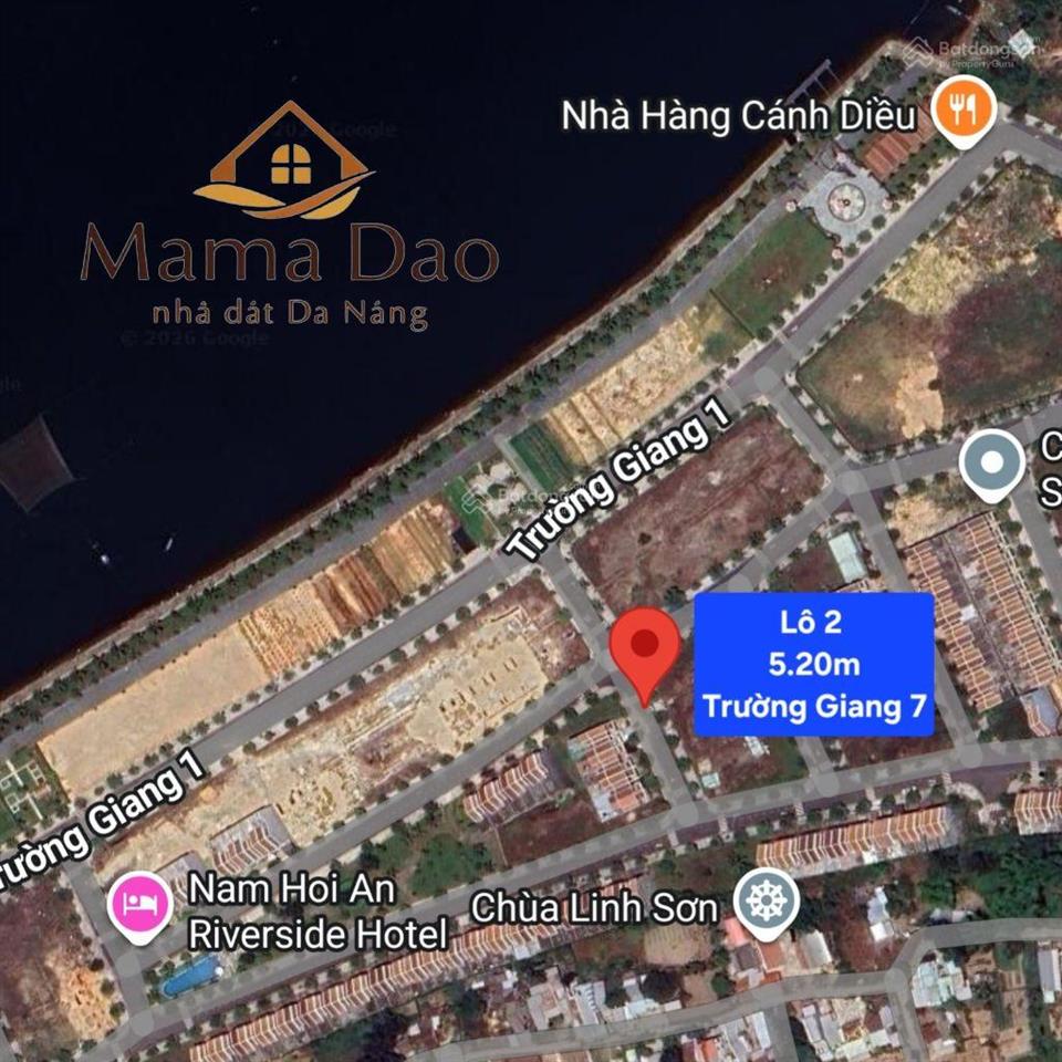 Lô đất đẹp kđt nam hội an  nồi rang