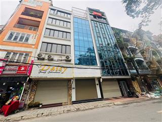 Chính chủ bán gấp tòa văn phòng phố trung kính 80m2, thông sàn, vỉa hè, kinh doanh giá 39.9 tỷ.