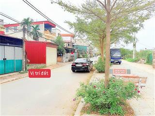 Cần bán 50m2 đất siêu đẹp trục chính đường đa tốn (bát tràng), gia lâm. kinh doanh sầm uất