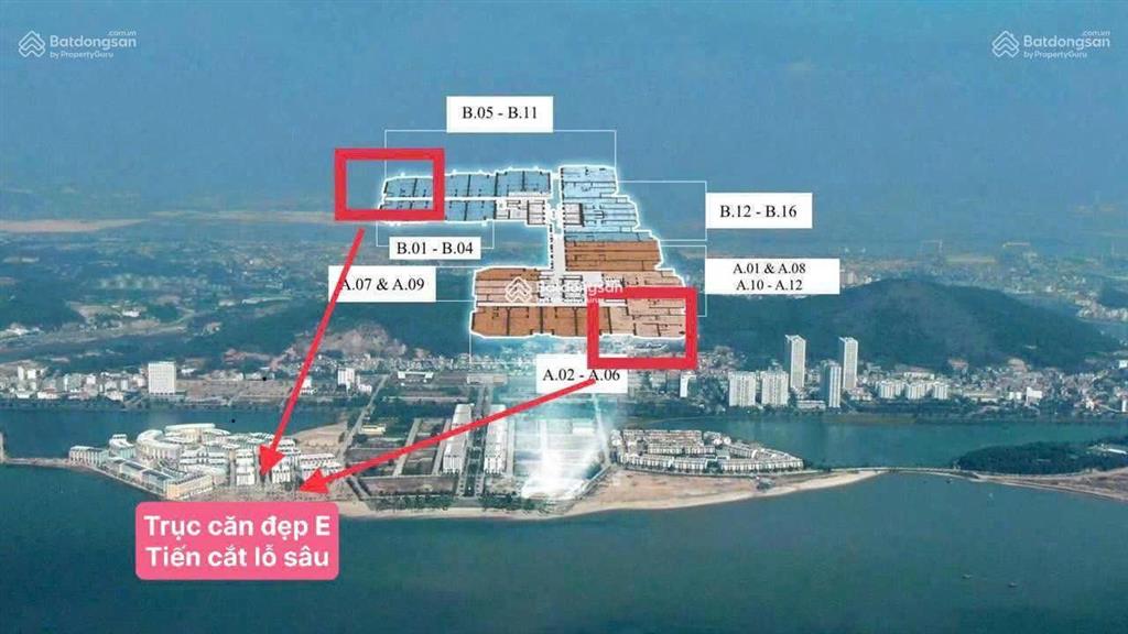 Em tiến cư dân a la carte hạ long có căn cắt lỗ sâu 200  800/căn  đặc biệt có căn góc 2,33 tỷ