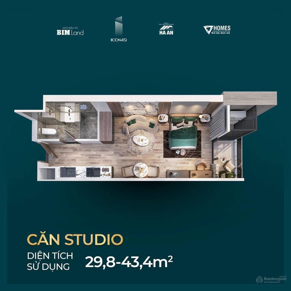 Do lãi bank tăng cao chủ nhà không chịu được cần cắt lỗ sâu căn icon 40 studio giá chỉ 1.5xx tỷ