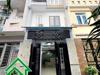 Chỉ 5,8 tỷ hxh 6m thông nhà mới 3 tầng ngay ngã tư bốn xã  4pn  3wc