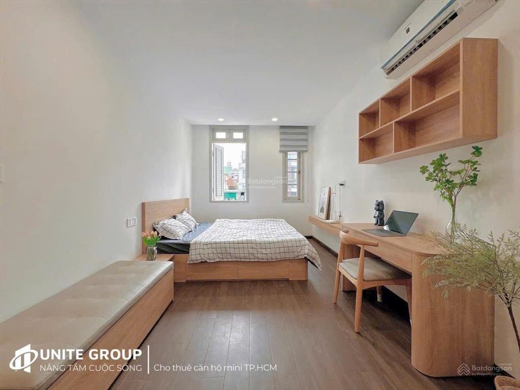 Cho thuê studio cửa sổ thoáng, full nội thất, thang máy quận 10 gần vạn hạnh mall, vincom 3/2