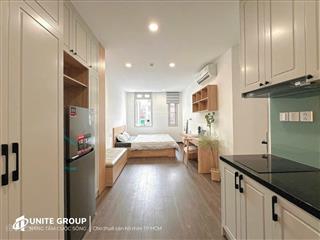 Cho thuê studio cửa sổ thoáng, full nội thất, thang máy quận 10 gần vạn hạnh mall, vincom 3/2