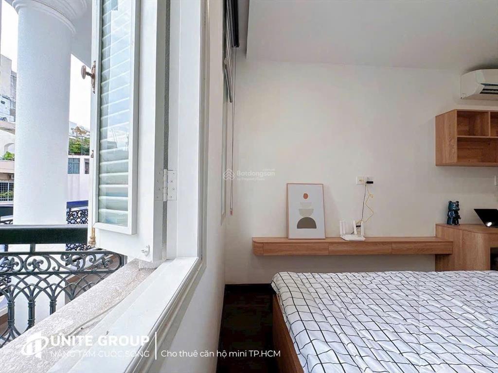 Cho thuê studio cửa sổ thoáng, full nội thất, thang máy quận 10 gần vạn hạnh mall, vincom 3/2