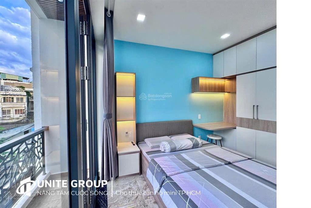 Cho thuê căn hộ quận 3  35m2 ban công thoáng  đầy đủ nội thất, tiện nghi  thuận tiện sang quận 1