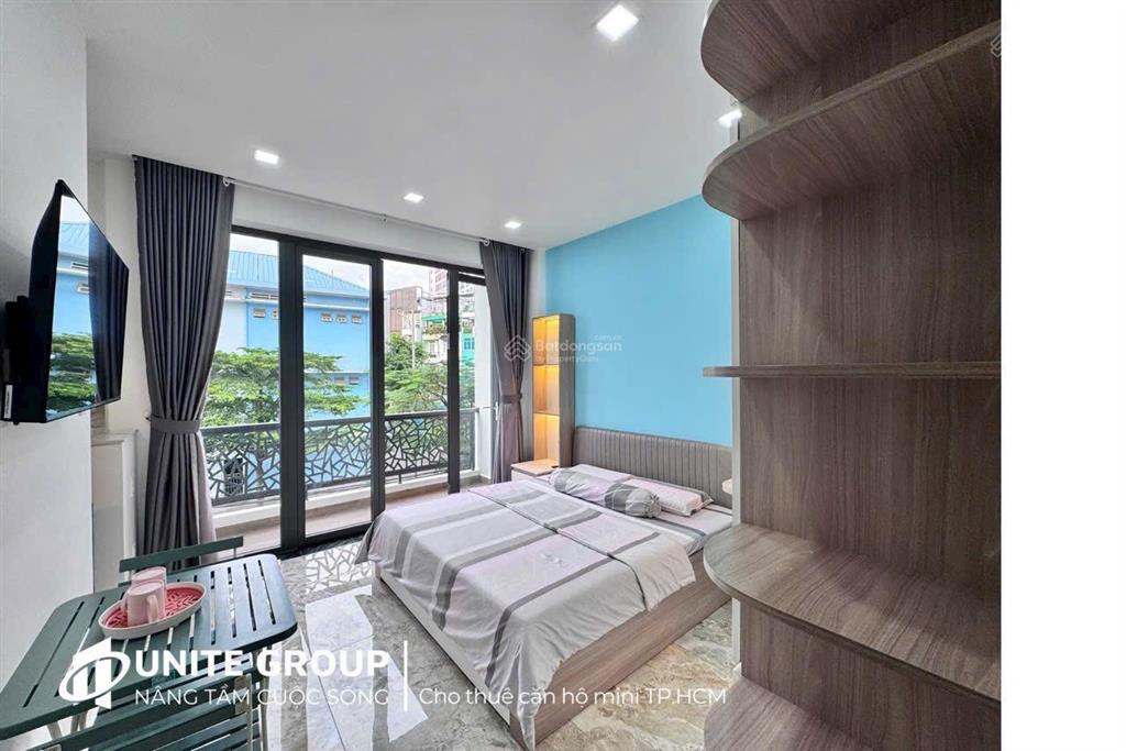 Cho thuê căn hộ quận 3  35m2 ban công thoáng  đầy đủ nội thất, tiện nghi  thuận tiện sang quận 1