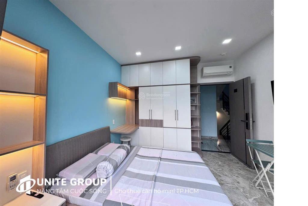 Cho thuê căn hộ quận 3  35m2 ban công thoáng  đầy đủ nội thất, tiện nghi  thuận tiện sang quận 1