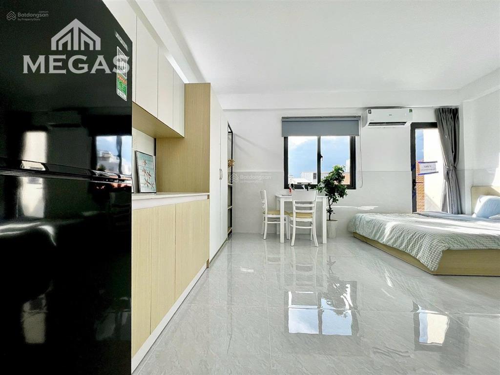 Cho thuê chdv studio cửa sổ thoáng mát, thang máy, full nội thất đường lê văn sỹ quận 3 gần quận 1