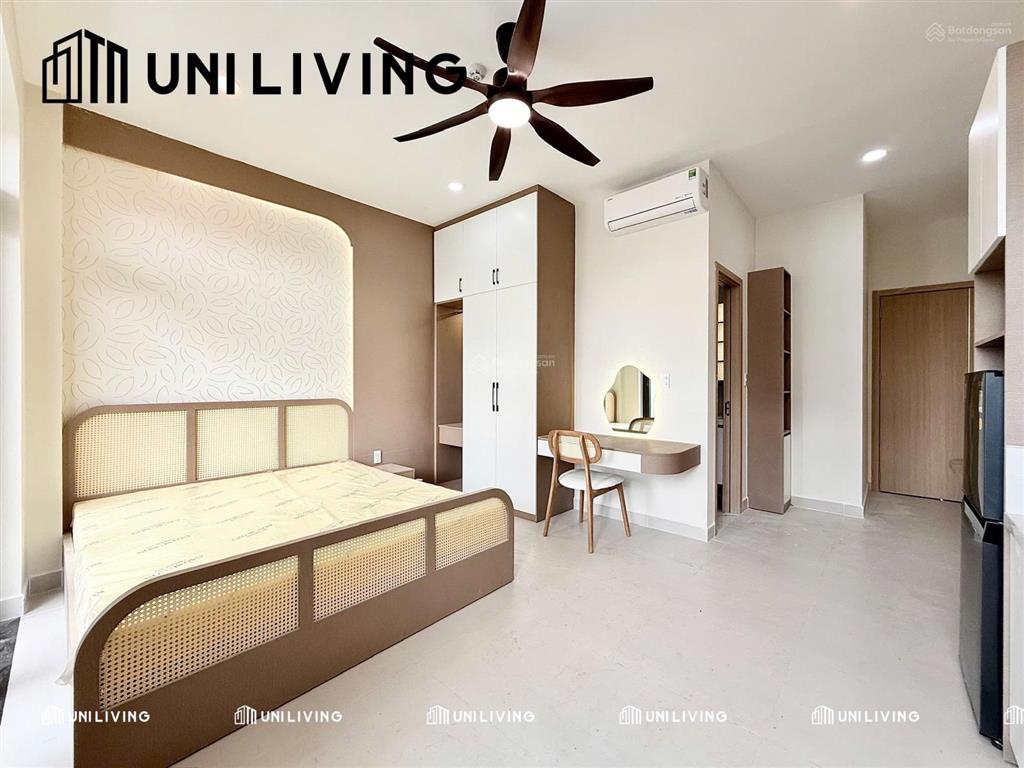 Cho thuê căn hộ studio  ban công, full nội thất máy giặt riêng, gần bến thành, bitexco, takashimay